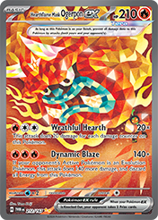 Pokemon Single Card - Scarlet & Violet Twilight Masquerade - 212/167 Hearthflame Mask Ogerpon ex Pack Fresh