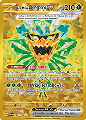 Pokemon Single Card - Scarlet & Violet Twilight Masquerade - 221/167 Teal Mask Ogerpon ex Pack Fresh