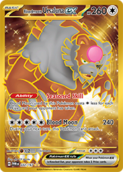 Pokemon Single Card - Scarlet & Violet Twilight Masquerade - 222/167 Bloodmoon Ursaluna ex Pack Fresh