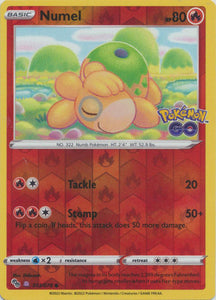 Pokemon Single Card - Pokemon GO 013/078 Ditto Unpeeled Numel Pack Fresh