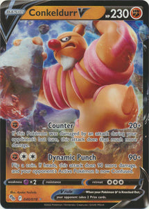 Pokemon Single Card - Pokemon GO 040/078 Conkeldurr V Pack Fresh