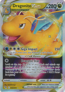 Pokemon Single Card - Pokemon GO 050/078 Dragonite Vstar Pack Fresh