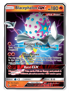 Pokemon Single Card - Lost Thunder 052/214 Blacephalon GX Pack Fresh