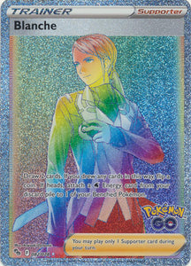 Pokemon Single Card - Pokemon GO 082/078 Blanche Rainbow Secret Rare Pack Fresh