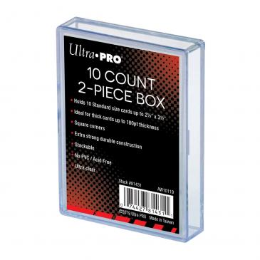 Card Accessories - Ultra Pro 2 Piece 10 Count Card Storage Box