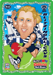 AFL Single Card - Teamcoach 2021 Odd Bodz Glitz FB-13