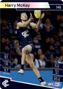 AFL Single Card - Teamcoach 2022 No.149 Canvas Parallel Pack Fresh