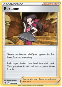 Pokemon Single Card - Astral Radiance 150/189 Roxanne Uncommon Pack Fresh