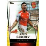 EPL - 2014/15 Topps Premier Club, Superstar Foil 151 Alexis Sanchez