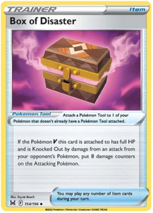 Pokemon Single Card - Lost Origin 154/196 Box of Disaster Uncommon Pack Fresh