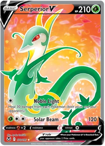 Pokemon Single Card - Silver Tempest 170/195 Serperior V Full Art Pack Fresh