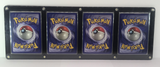 Pokemon 1999 The First Movie WOTC Promo Set of 4 in Display Frame