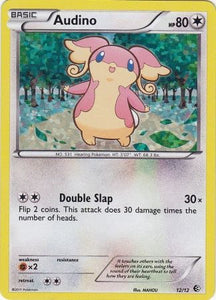 Pokemon Single Card - McDonalds 2011 Promo 12/12 Audino Holo Mint Condition