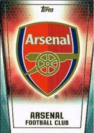 EPL - 2014/15 Topps Premier Club, Soccer Club Badge Foil 181 Arsenal