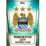 EPL - 2014/15 Topps Premier Club, Soccer Club Badge Foil 190 Manchester City