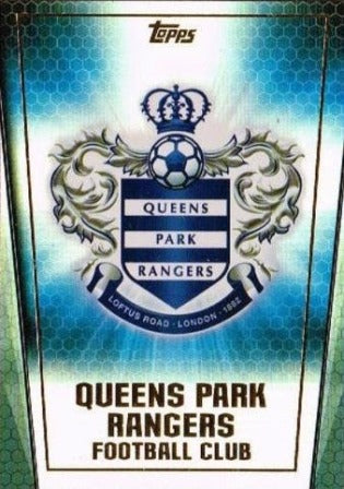 EPL - 2014/15 Topps Premier Club, Soccer Club Badge Foil 193 Queens Park Rangers