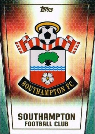 EPL - 2014/15 Topps Premier Club, Soccer Club Badge Foil 194 Southampton