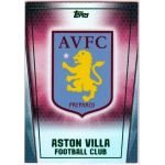 EPL - 2014/15 Topps Premier Club, Soccer Club Badge Foil 182 Aston Villa Green Parallel