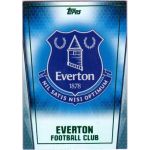 EPL - 2014/15 Topps Premier Club, Soccer Club Badge Foil 186 Everton Green Parallel