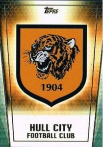 EPL - 2014/15 Topps Premier Club, Soccer Club Badge Foil 187 Hull City