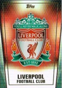 EPL - 2014/15 Topps Premier Club, Soccer Club Badge Foil 189 Liverpool