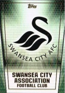 EPL - 2014/15 Topps Premier Club, Soccer Club Badge Foil 197 Swansea City