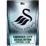 EPL - 2014/15 Topps Premier Club, Soccer Club Badge Foil 197 Swansea City Green Parallel