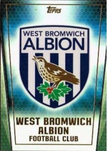 EPL - 2014/15 Topps Premier Club, Soccer Club Badge Foil 199 West Bromwich Albion