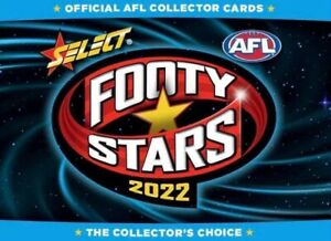 AFL Single Card - 2022 Select Footy Stars Common Parallel Purple No.  1