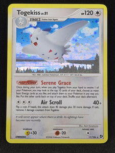 Pokemon Single Card - Dimond & Pearl Great Encounters 011/106 Togekiss Rare Holo Near Mint Condition