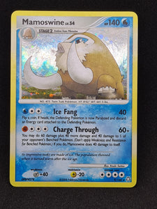 Pokemon Single Card - Dimond & Pearl Legends Awakened 009/146 Mamoswine Rare Holo Near Mint Condition