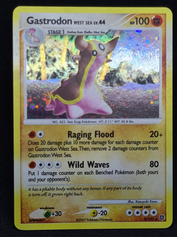 Pokemon Single Card - Dimond & Pearl Secret Wonders 009/132 Gastrodon Rare Holo Near Mint Condition