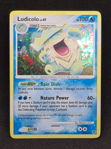 Pokemon Single Card - Dimond & Pearl Secret Wonders 013/132 Ludicolo Rare Holo Near Mint Condition