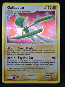 Pokemon Single Card - Dimond & Pearl Secret Wonders 006/132 Gallade Rare Holo Near Mint Condition