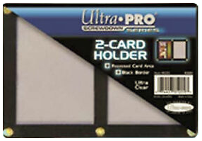 Card Accessories - Ultra Pro Card Holder, Holds 2 Cards