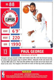 NBA 2019-20 Panini Contenders Season Ticket #88 Paul George Los Angeles Clippers NBA Basketball Trading Card