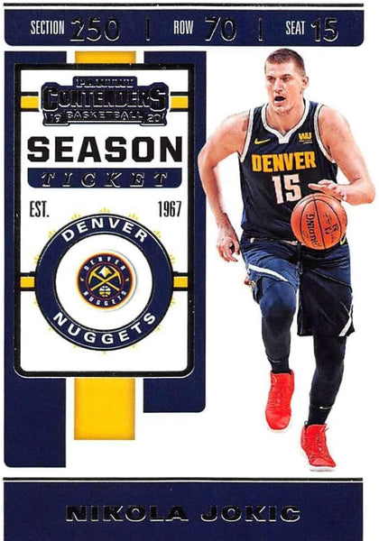 NBA 2019-20 Contenders Season Ticket Base #78 Michael Porter Jr. - Denver Nuggets