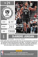 NBA 2019-20 Panini Contenders Season Ticket #24 DeAndre Jordan Brooklyn Nets NBA Basketball Trading Card