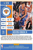 NBA 2019-20 Panini Contenders Season Ticket #59 Kevin Knox II New York Knicks NBA Basketball Trading Card