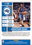 NBA 2019-20 Panini Contenders Basketball #49 Jonathan Isaac Orlando Magic Basketball Card