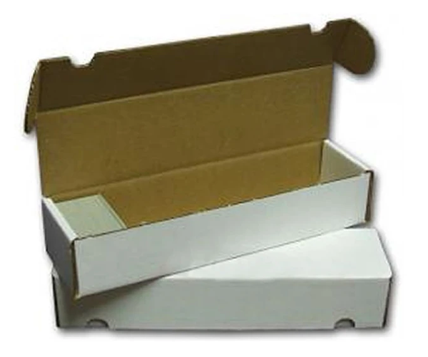 Card Accessories - 800 Count Cardboard Trading Card Storage Box.