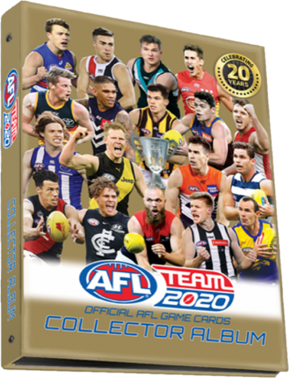 AFL TeamCoach 2020 Official AFL Game Card Album