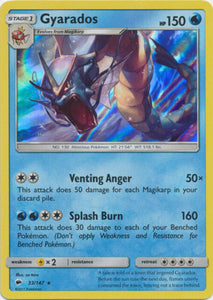 Pokemon Single Card - Burning Shadows 033/147 Gyarados Holo Pack Fresh