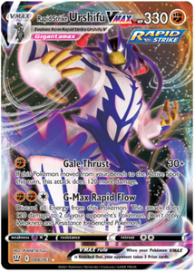 Pokemon Single Card - Battle Styles 088/163 Rapid Strike Urshifu VMAX Pack Fresh