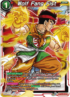 Dragon Ball Super Single Card - BT10-030 SR Wolf Fang Fist Super Rare Pack Fresh