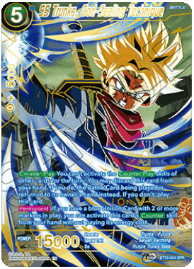 Dragon Ball Super Card Game Vegito, Unison of Might BT10-003 SR Super Rare