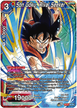 Dragon Ball Super Single Card - BT10-148 SR Son Goku, Rival Seeker Super Rare Pack Fresh