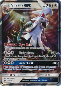 Pokemon Single Card - Crimson Invasion 090/111 Silvally GX Pack Fresh