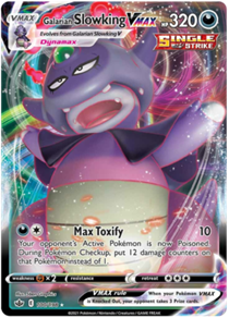 Pokemon Single Card - Chilling Reign 100/198 Galarian Slowking Vmax Pack Fresh