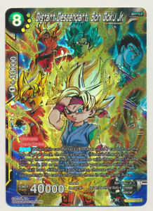 Dragon Ball Super Single Card - BT4-123 SCR Distant Descendant, Son Goku Jr. Secret Rare Pack Fresh